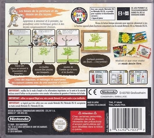 Art Academy - Fransk Cover - Nintendo DS - (A Grade) (Genbrug)